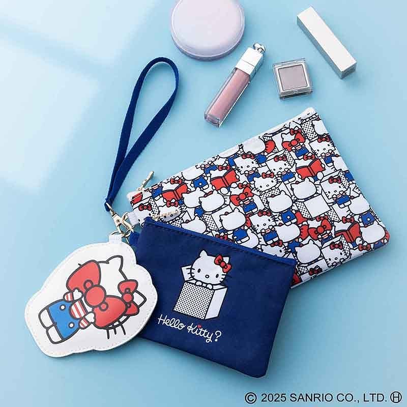 HELLO KITTY大小收納包3入組